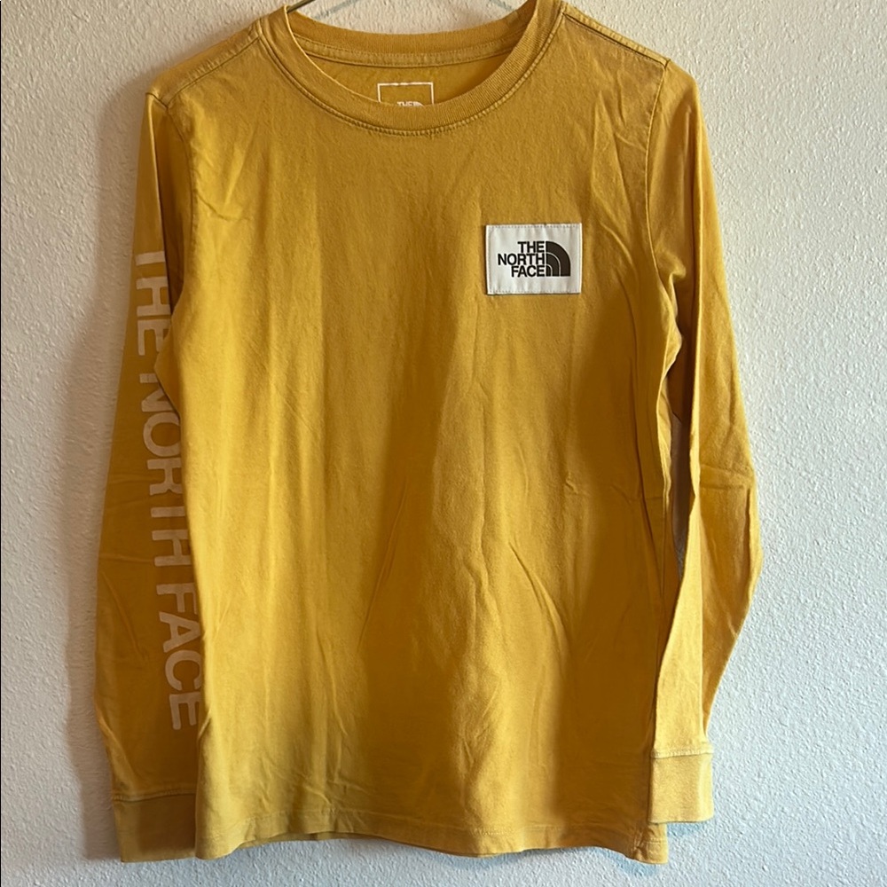Women’s The North Face Mustard Long Sleeve Tee